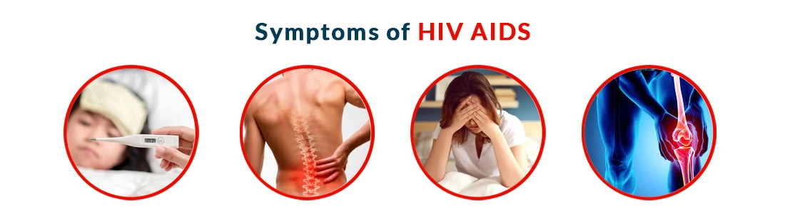 Symptoms of HIV AIDS